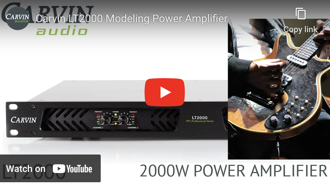 Scale Your Guitar Rig With the LT2000 Power Amp