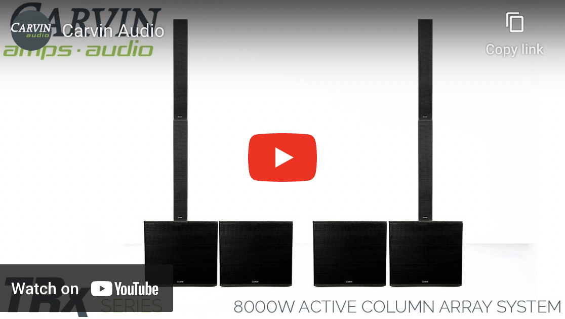 TRC Active Column Array System Demo Video