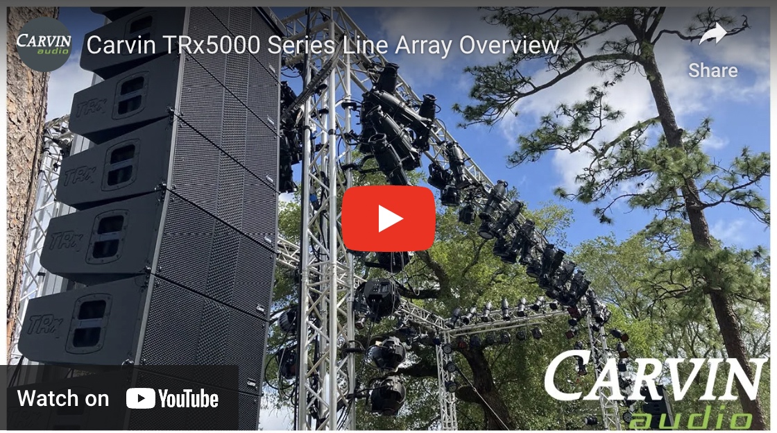 TRX5000 Series Line Array Overview Video