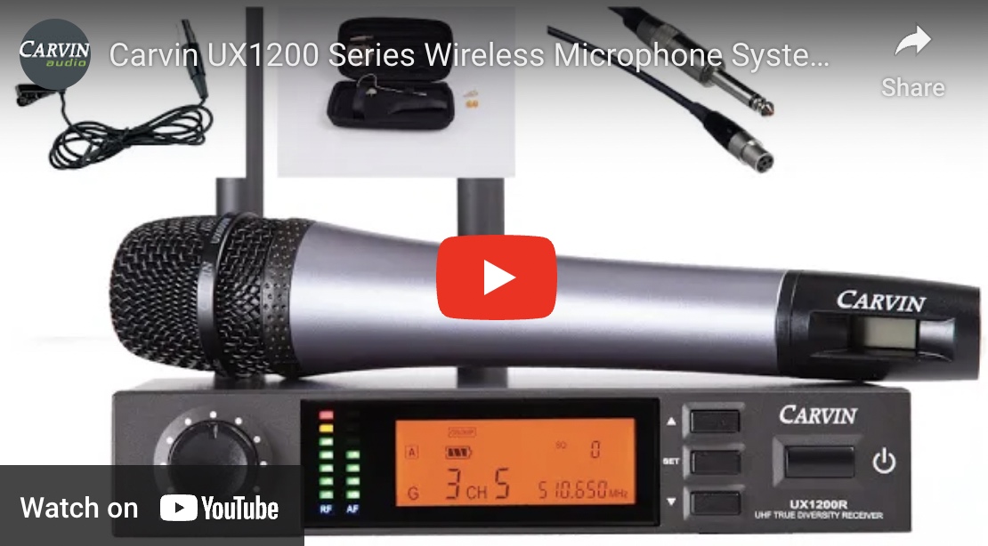 UX1200 Wireless System Demo Video